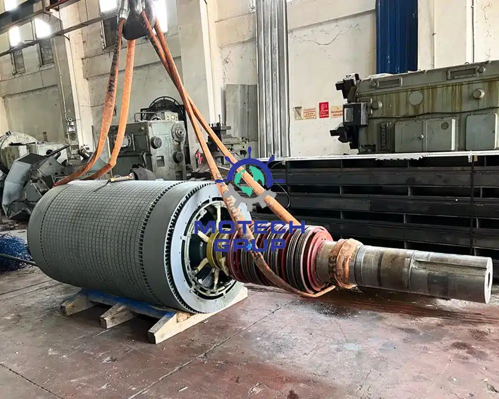 Read more about the article Türbin Rotor Taşlama İşlemi