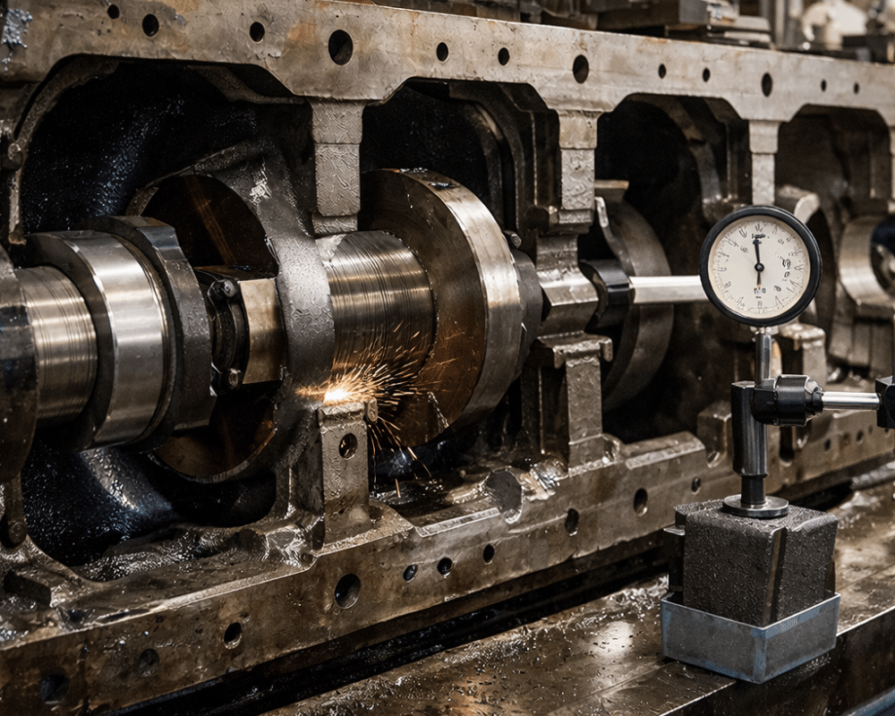 Anayatak Taşlama ile Yatak Yüzeyi Referans Kontrolü – Motech Grup