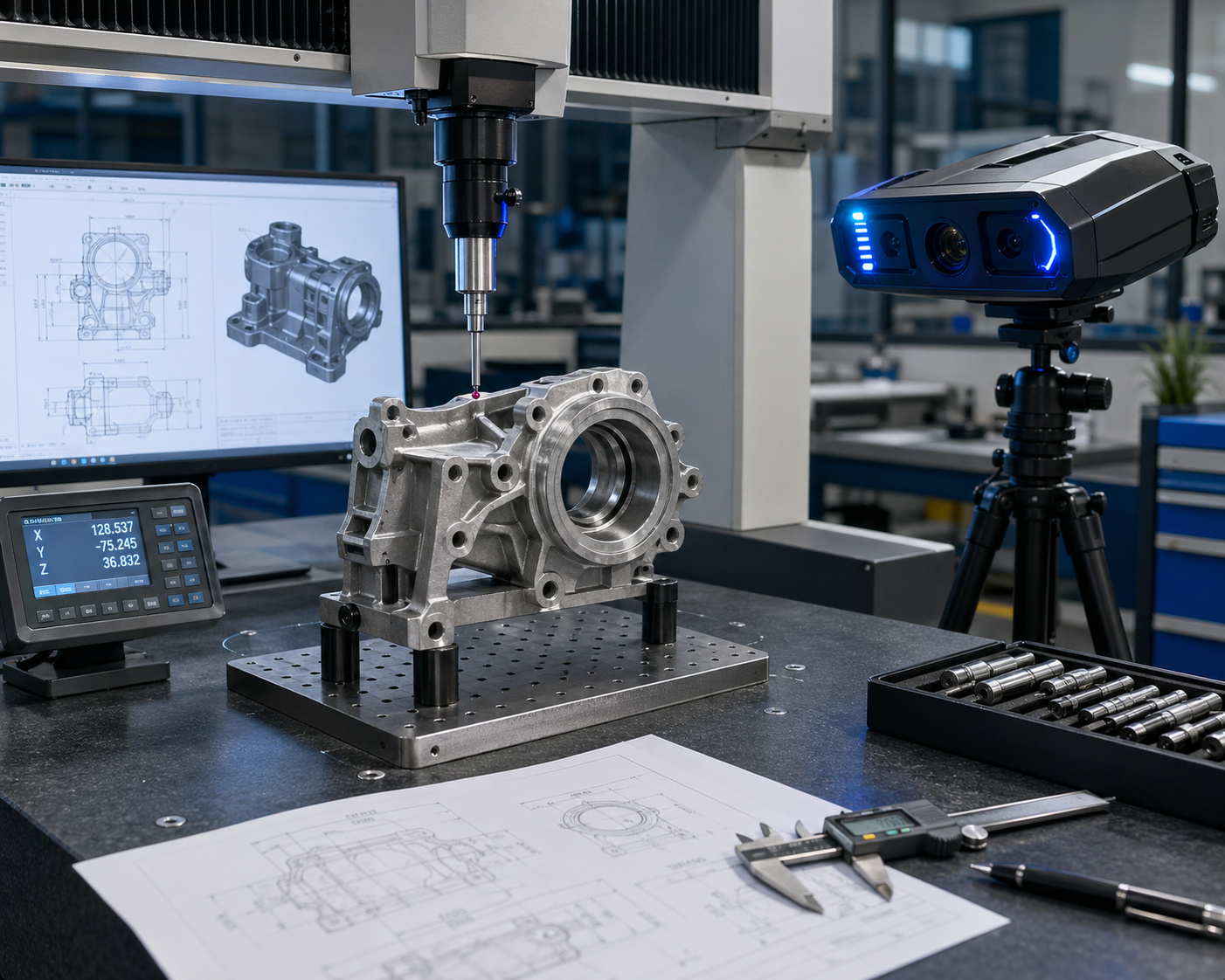 Read more about the article OEM Yedek Parça Üretiminde Reverse Engineering: Numune Üzerinden Ölçülendirme Akışı