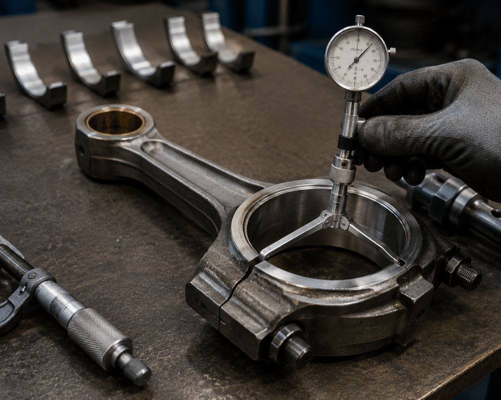 Read more about the article Connecting Rod Ovalitesi Nasıl Anlaşılır? Big End Bore Ölçümü ve Biyel Revizyonu Rehberi